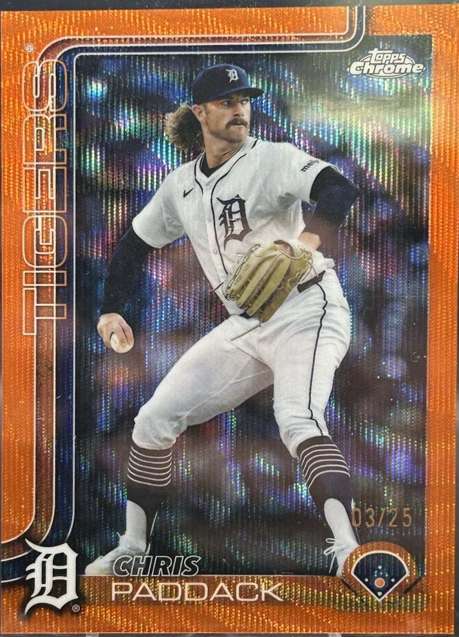 Chris Paddack [Orange Wave Refractor] #USC10