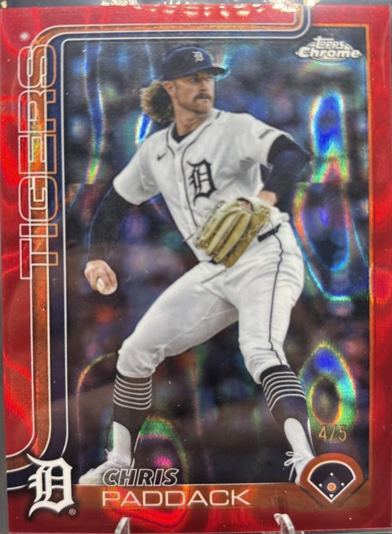 Chris Paddack [Red Lava Refractor] #USC10