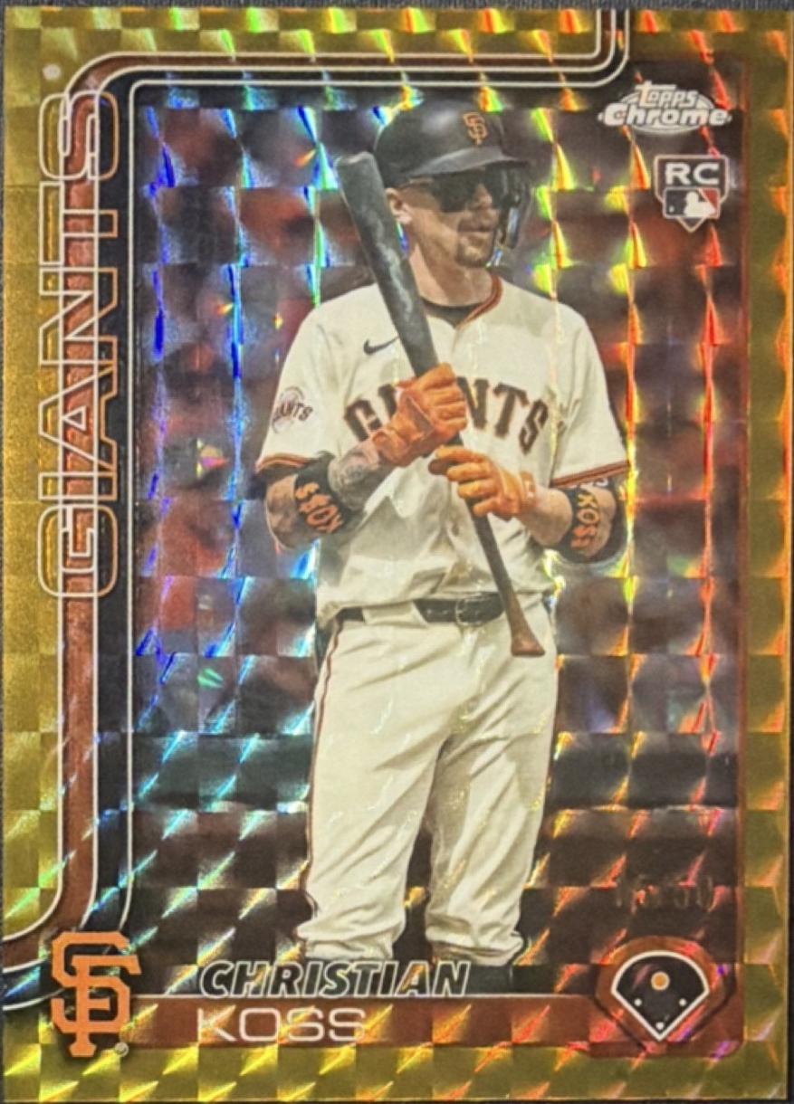 Christian Koss [Gold Geometric Refractor] #USC26