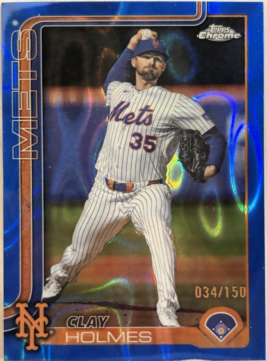 Clay Holmes [Blue Lava Refractor] #USC30