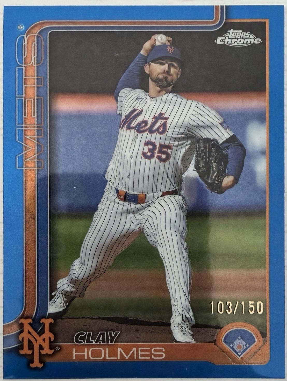 Clay Holmes [Blue Refractor] #USC30