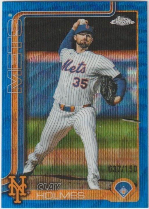 Clay Holmes [Blue Wave Refractor] #USC30