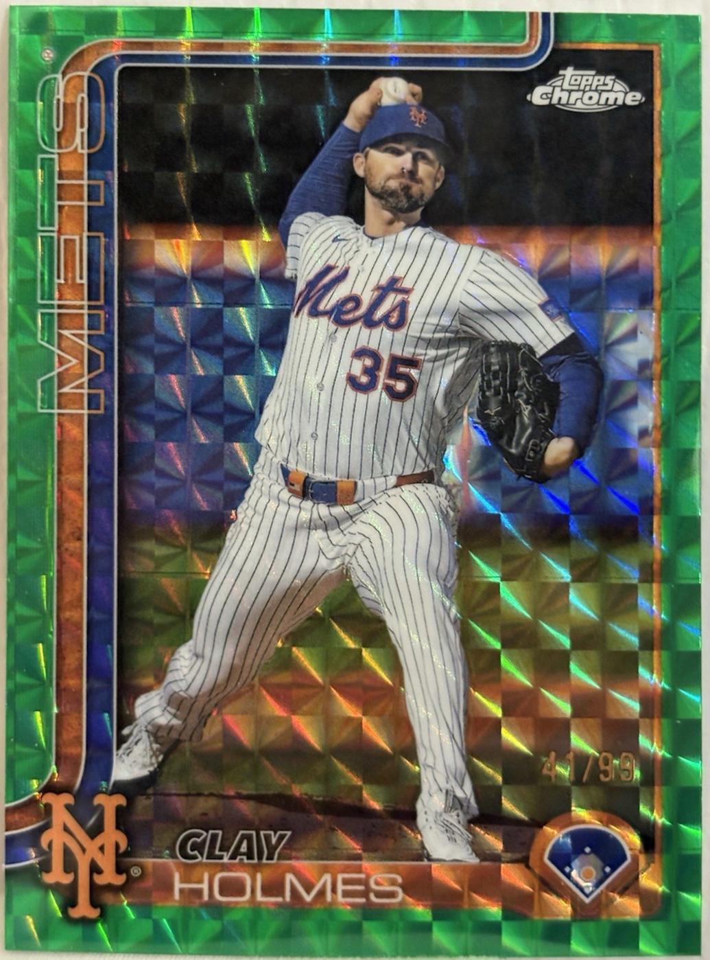 Clay Holmes [Green Geometric Refractor] #USC30