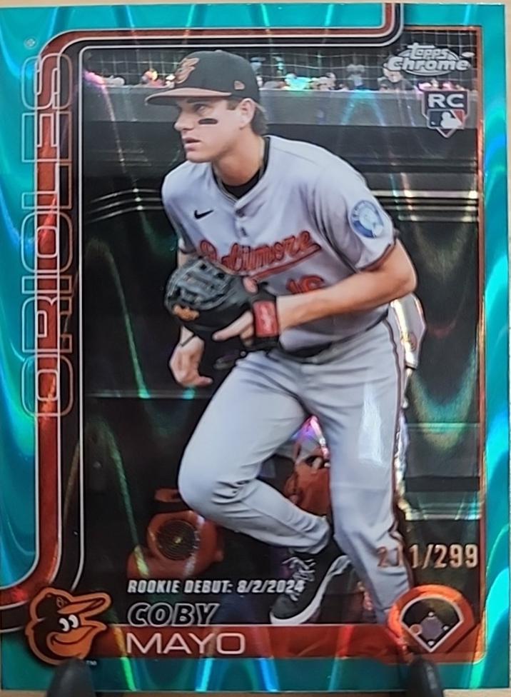 Coby Mayo [Aqua RayWave Refractor] #USC94