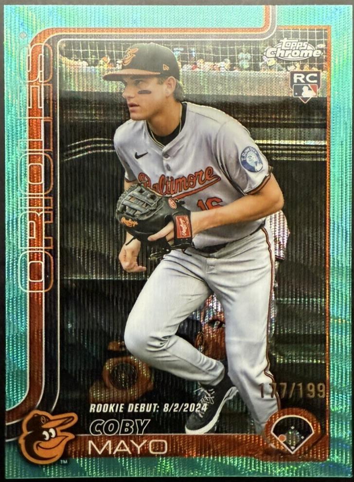 Coby Mayo [Aqua Wave Refractor] #USC94
