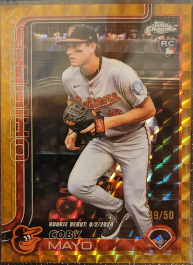 Coby Mayo [Gold Geometric Refractor] #USC94
