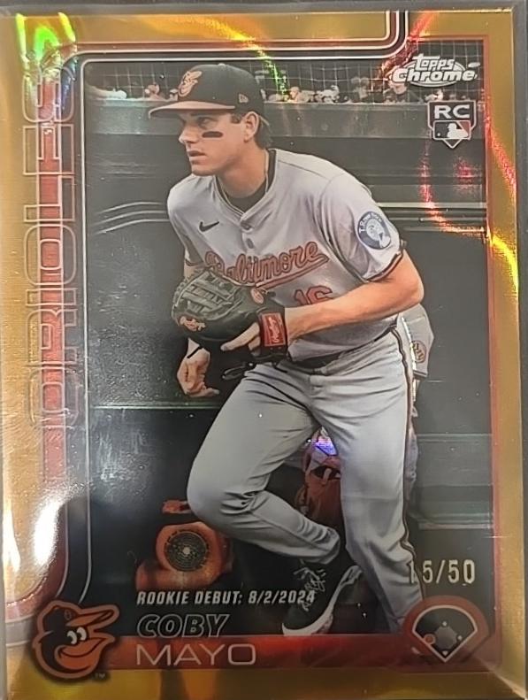 Coby Mayo [Gold Lava Refractor] #USC94