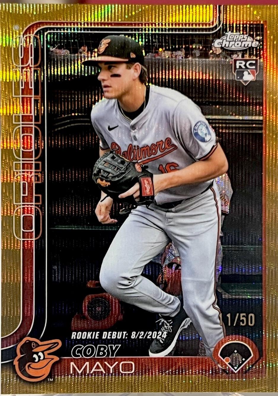 Coby Mayo [Gold Wave Refractor] #USC94