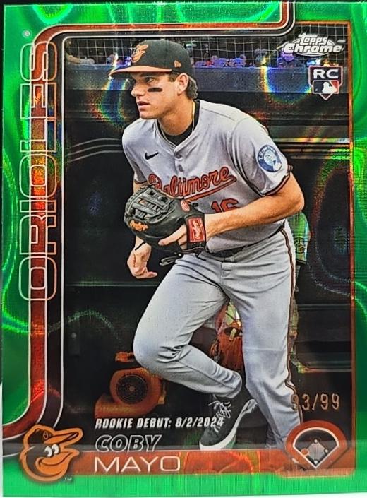 Coby Mayo [Green Lava Refractor] #USC94