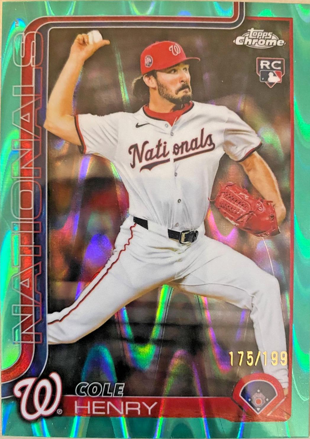 Cole Henry [Aqua Refractor] #USC72