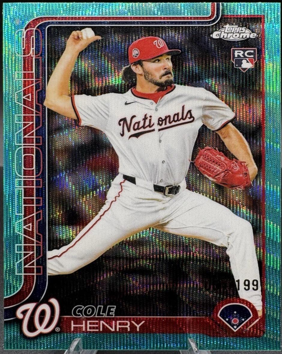Cole Henry [Aqua Wave Refractor] #USC72