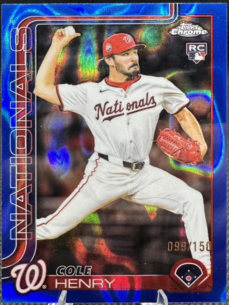 Cole Henry [Blue Lava Refractor] #USC72
