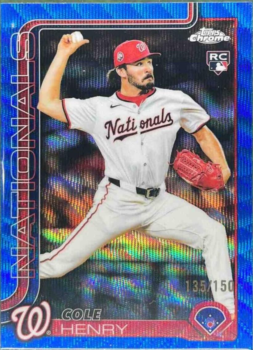 Cole Henry [Blue Wave Refractor] #USC72