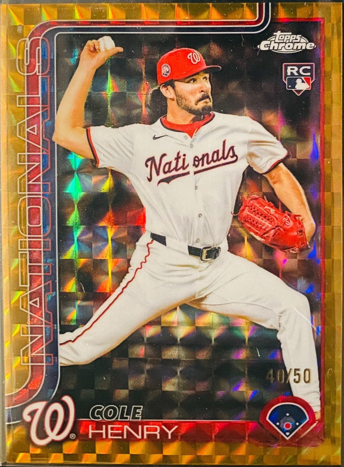 Cole Henry [Gold Geometric Refractor] #USC72