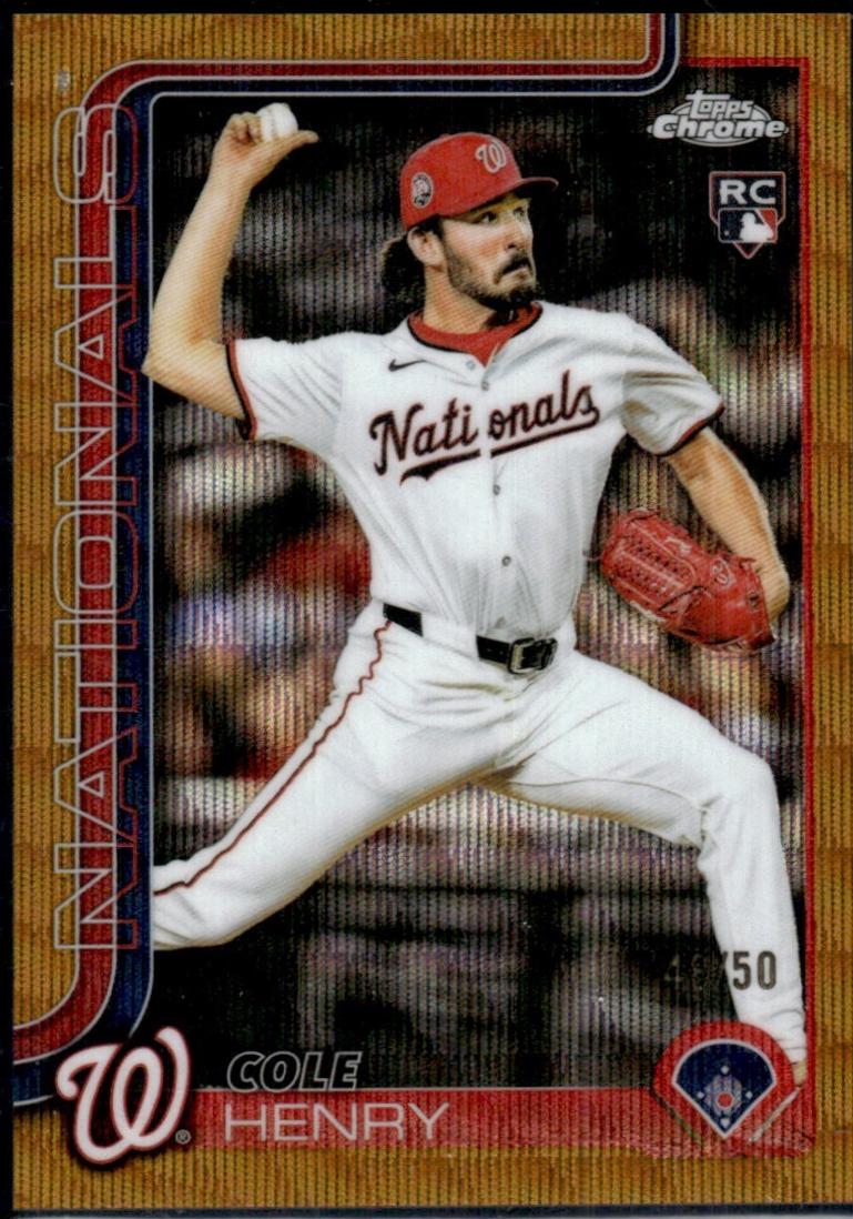 Cole Henry [Gold Refractor] #USC72