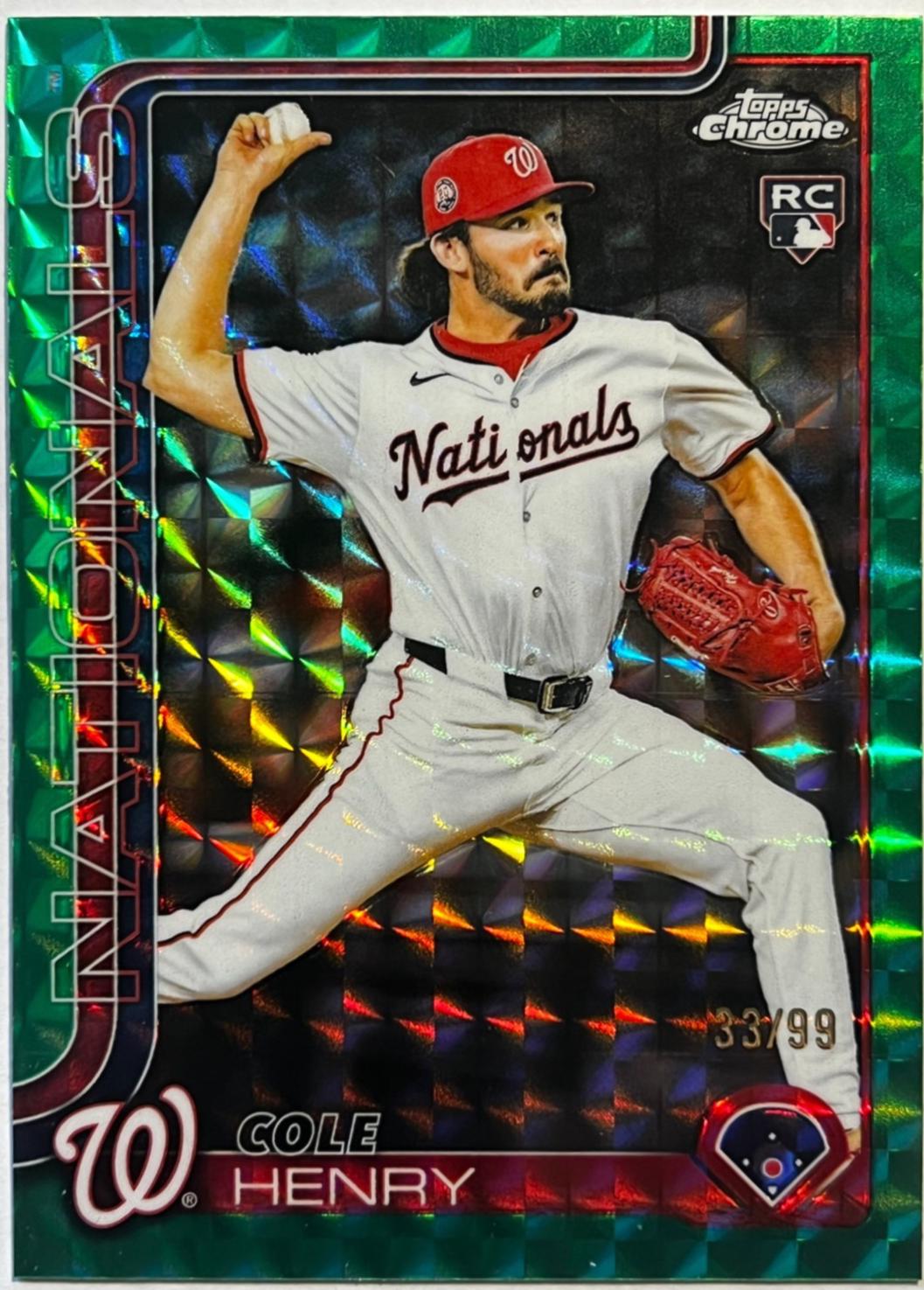 Cole Henry [Green Geometric Refractor] #USC72
