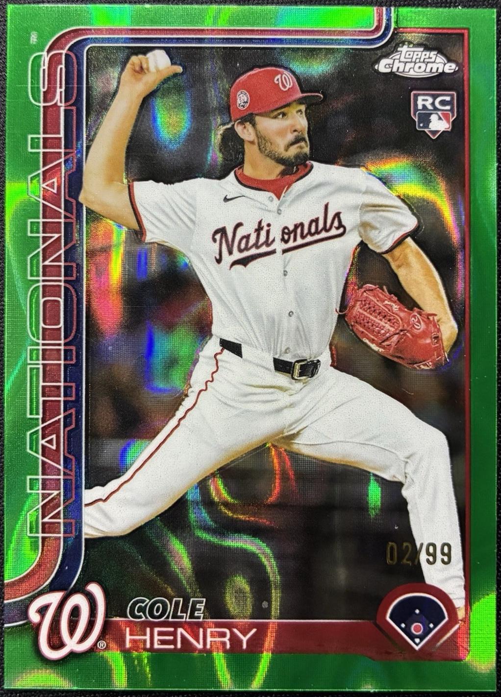 Cole Henry [Green Lava Refractor] #USC72