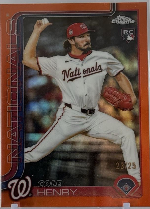 Cole Henry [Orange Refractor] #USC72