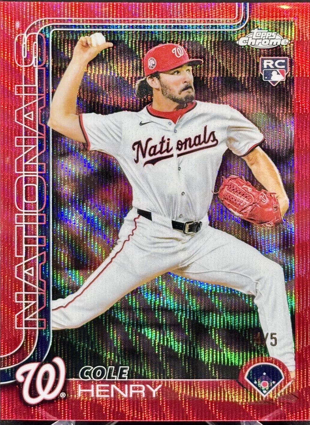 Cole Henry [Red Wave Refractor] #USC72
