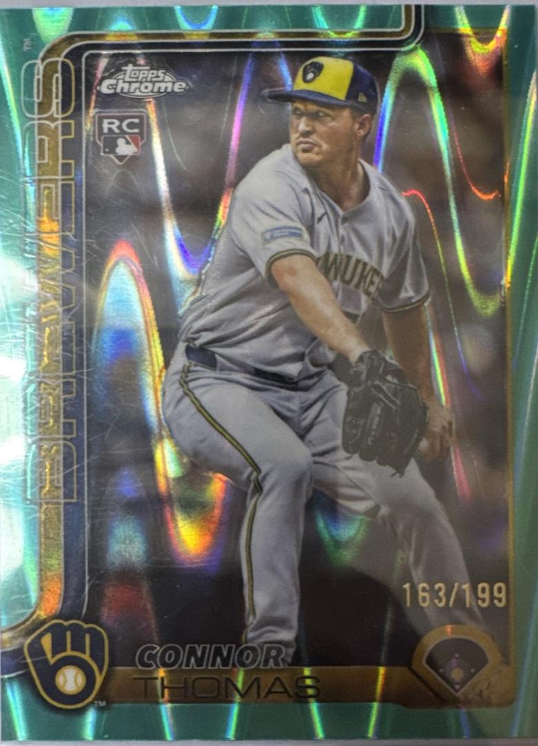 Connor Thomas [Aqua RayWave Refractor] #USC192