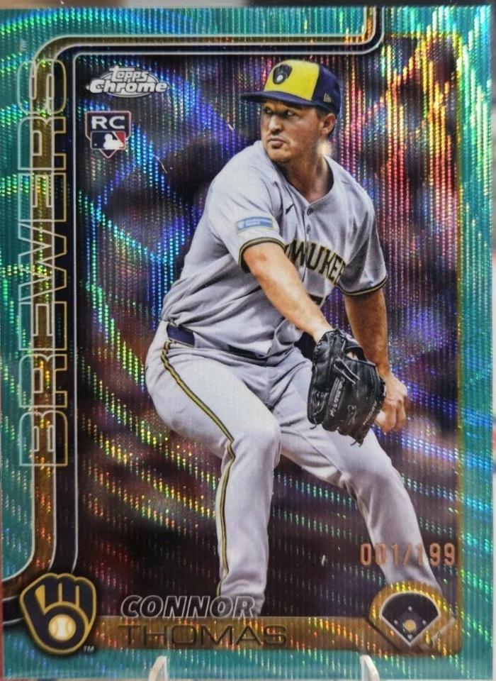 Connor Thomas [Aqua Wave Refractor] #USC192
