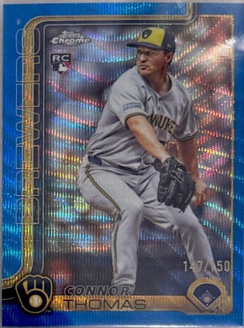 Connor Thomas [Blue Wave Refractor] #USC192