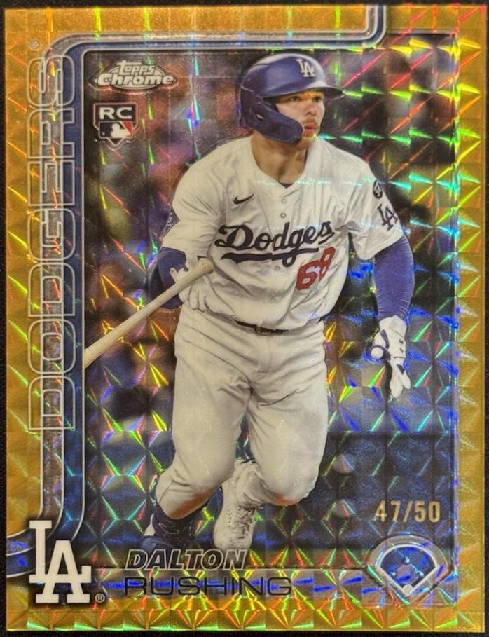 Dalton Rushing [Gold Geometric Refractor] #USC129