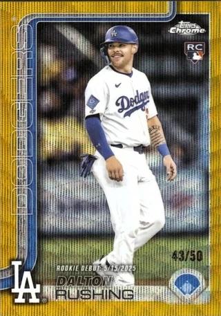 Dalton Rushing [Gold Wave Refractor] #USC151
