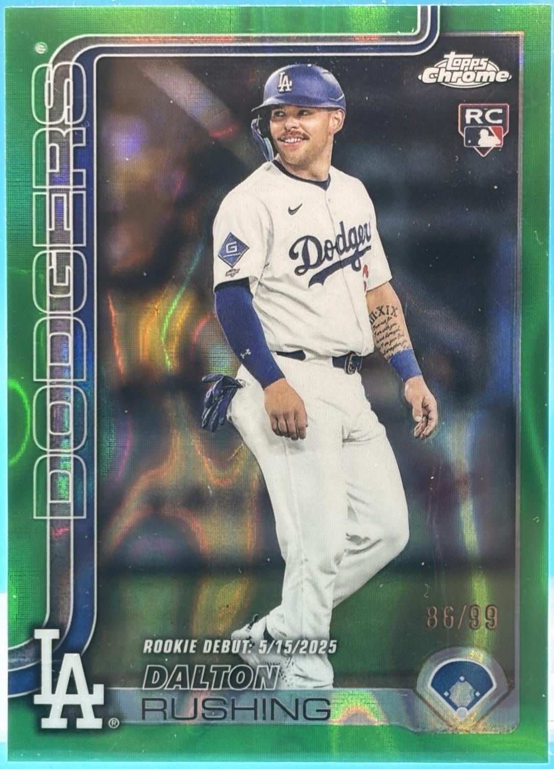 Dalton Rushing [Green Lava Refractor] #USC151
