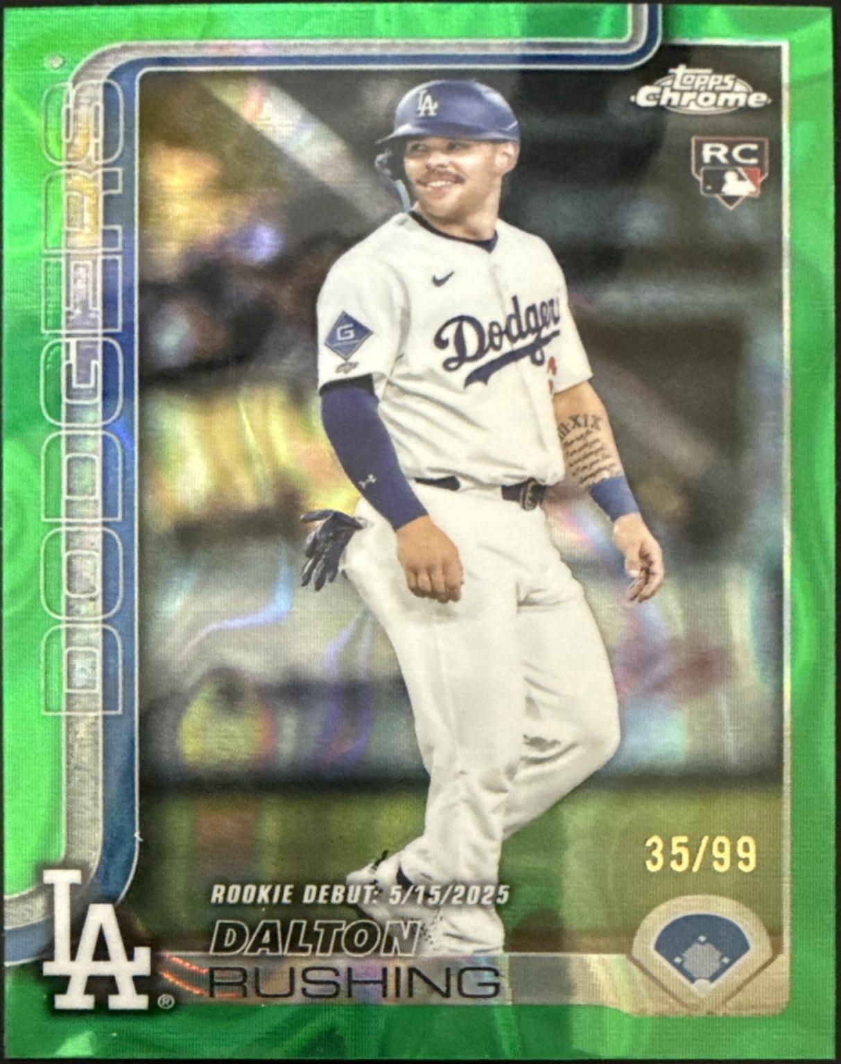 Dalton Rushing [Green Wave Refractor] #USC151
