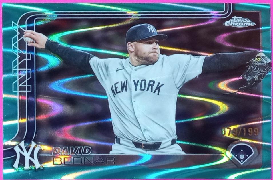 David Bednar [Aqua RayWave Refractor] #USC182