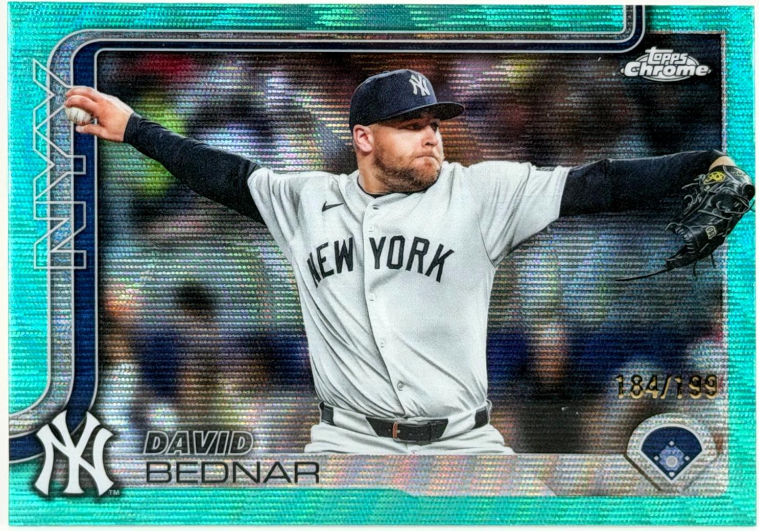 David Bednar [Aqua Wave Refractor] #USC182