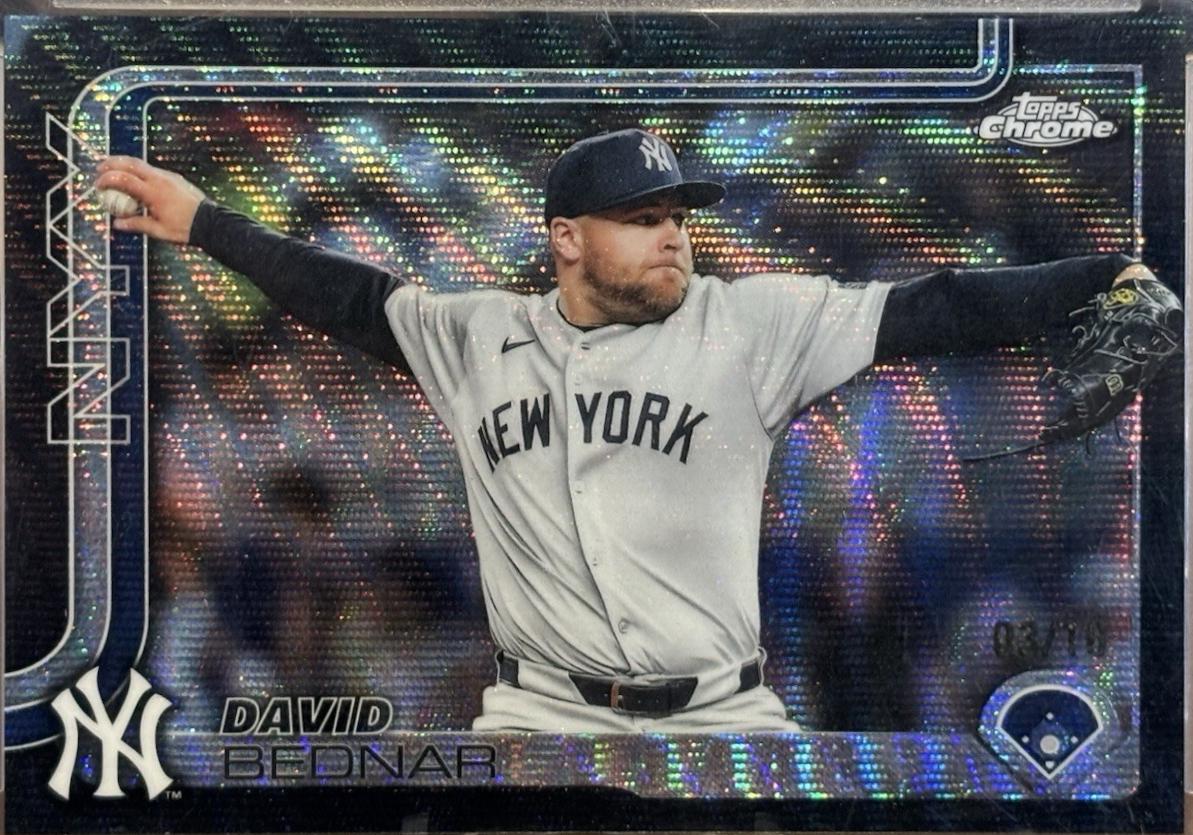 David Bednar [Black Wave Refractor] #USC182