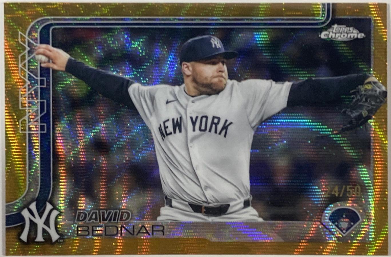 David Bednar [Gold Wave Refractor] #USC182