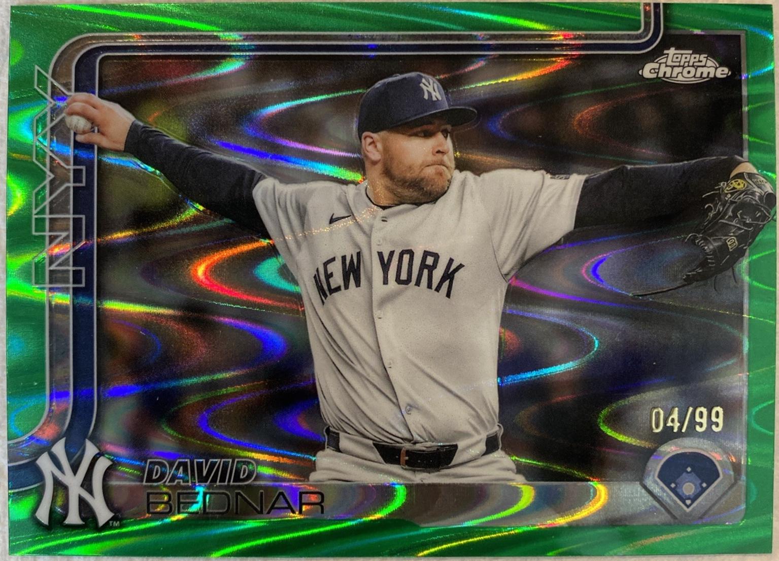 David Bednar [Green RayWave Refractor] #USC182