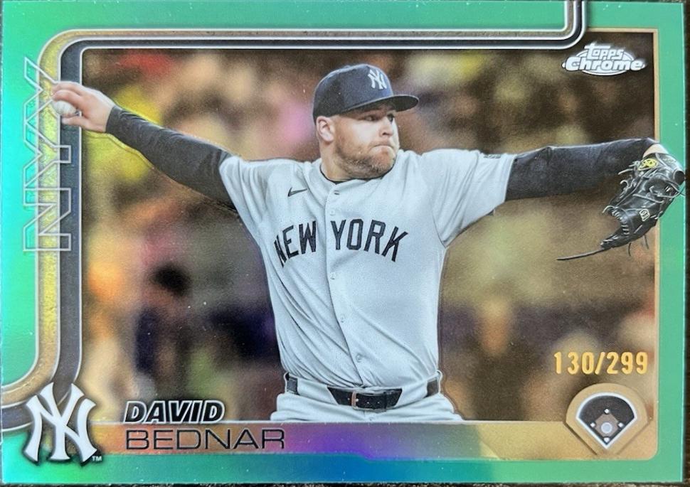 David Bednar [Teal Refractor] #USC182