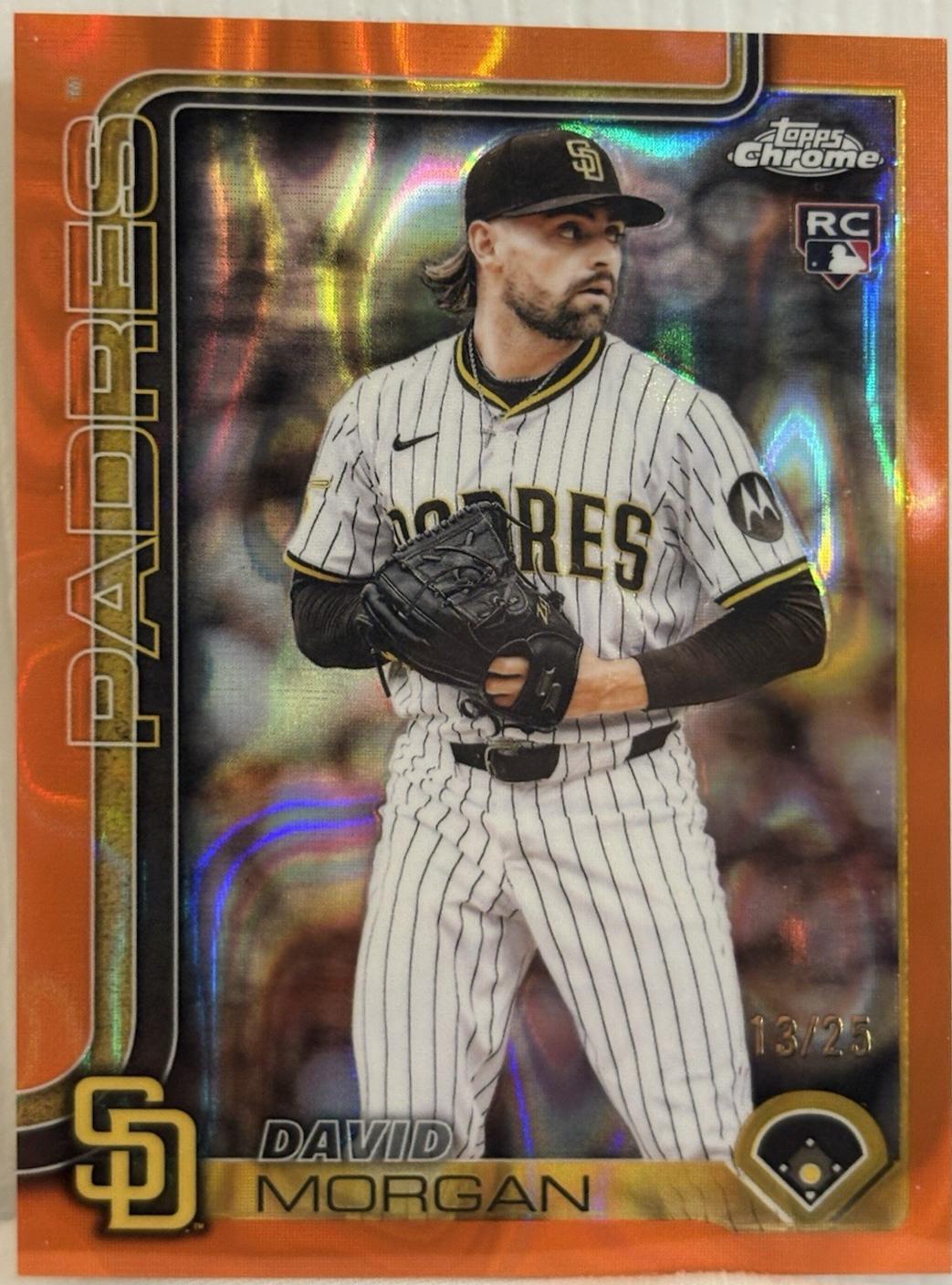 David Morgan [Orange Lava Refractor] #USC33