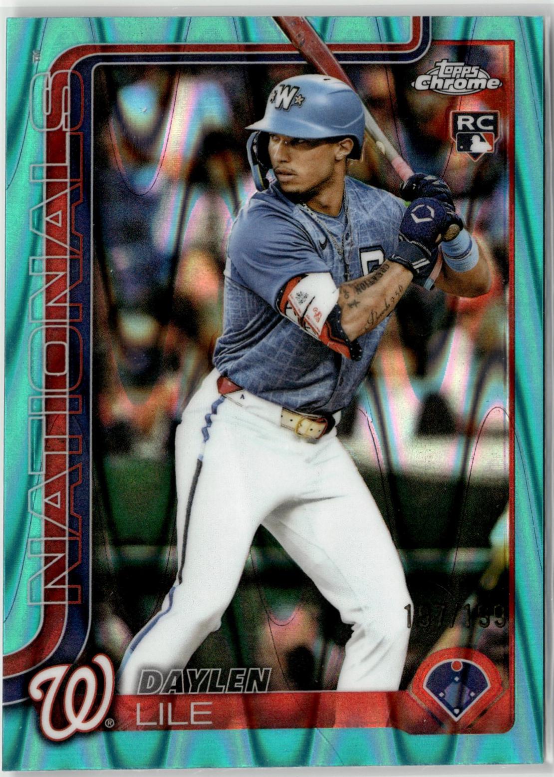 Daylen Lile [Aqua RayWave Refractor] #USC146