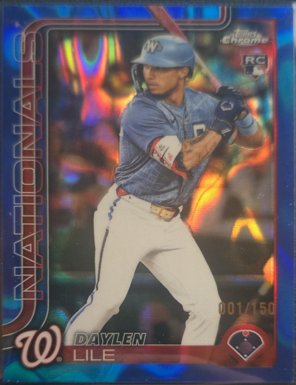 Daylen Lile [Blue Lava Refractor] #USC146