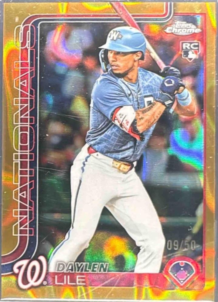 Daylen Lile [Gold Lava Refractor] #USC146