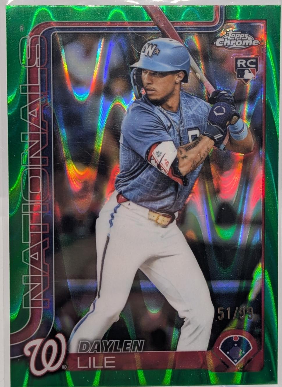 Daylen Lile [Green RayWave Refractor] #USC146