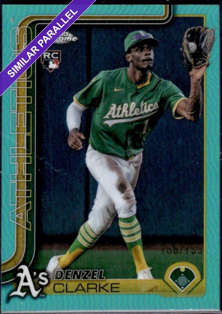 Denzel Clarke [Aqua Wave Refractor] #USC15