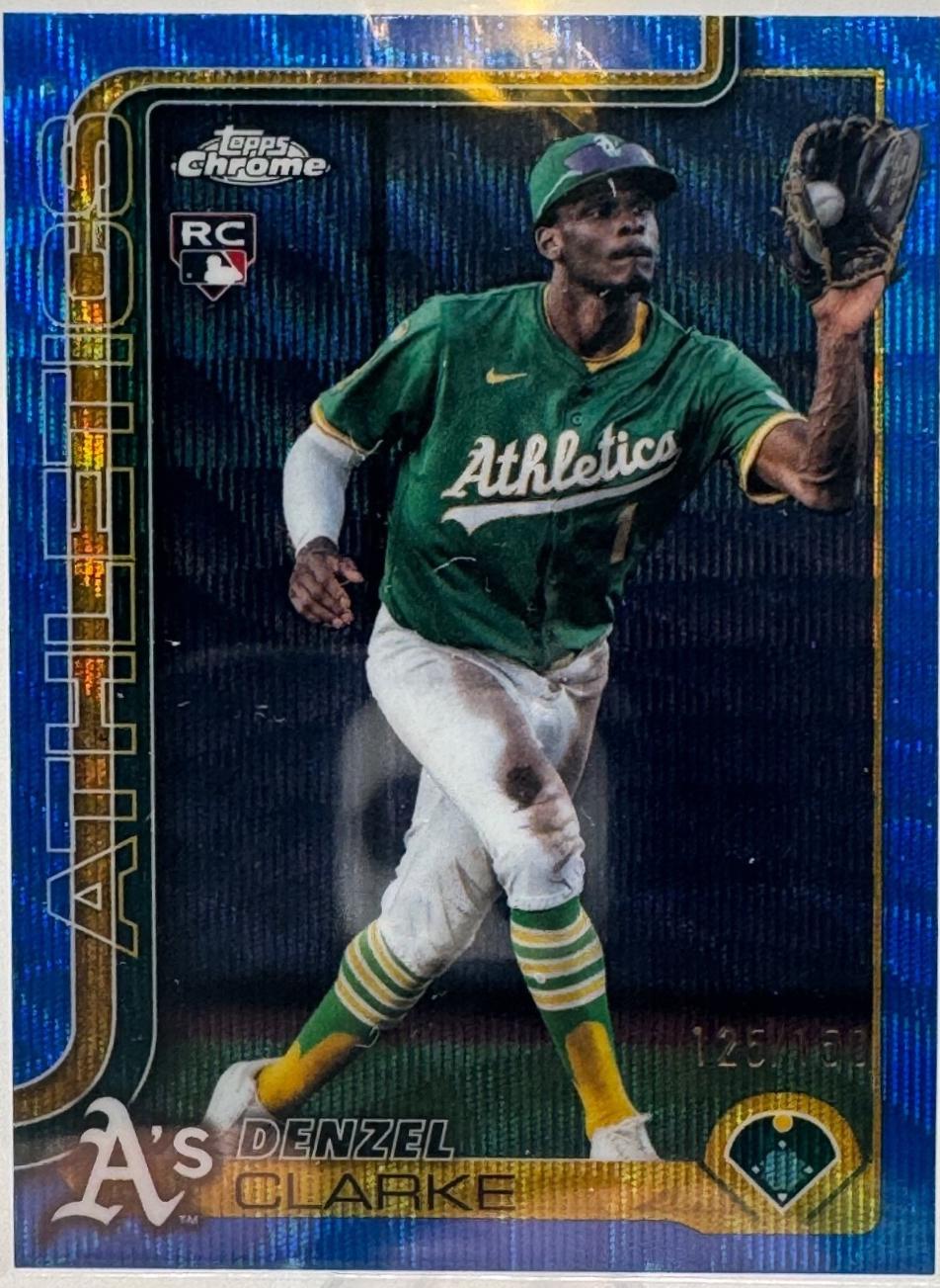 Denzel Clarke [Blue Wave Refractor] #USC15