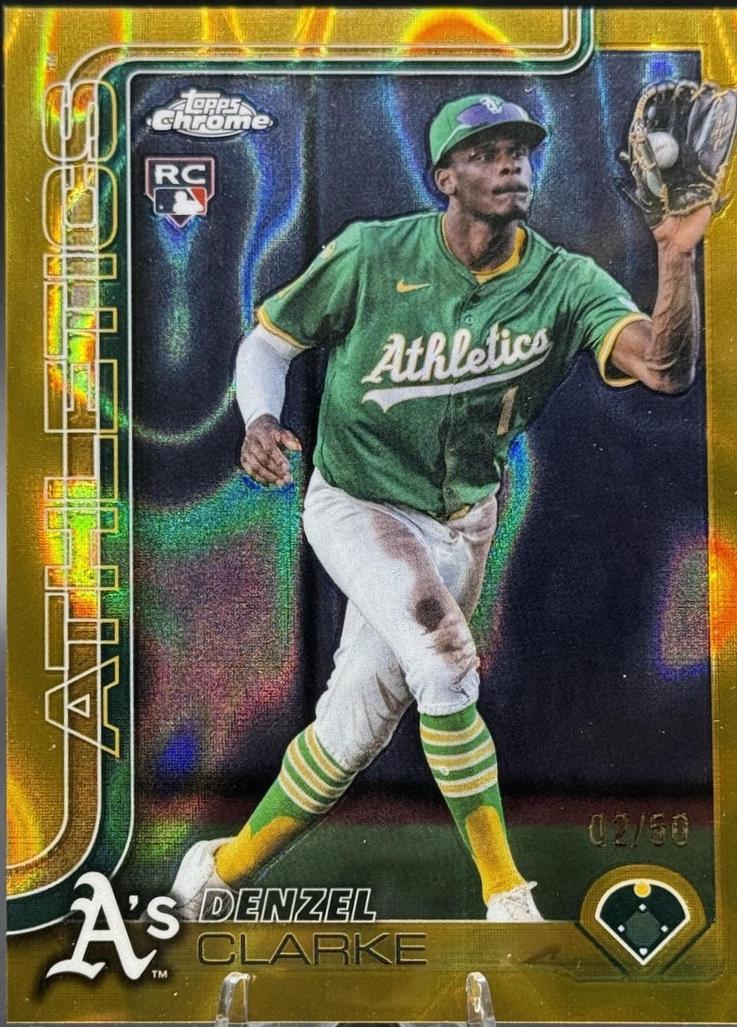 Denzel Clarke [Gold Lava Refractor] #USC15