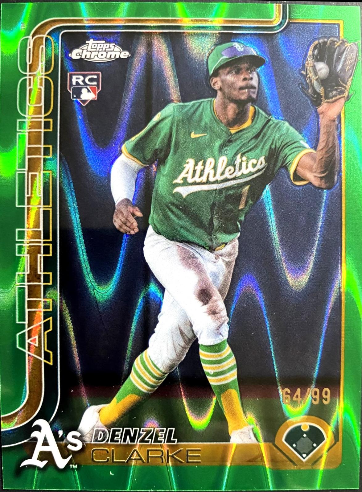 Denzel Clarke [Green RayWave Refractor] #USC15