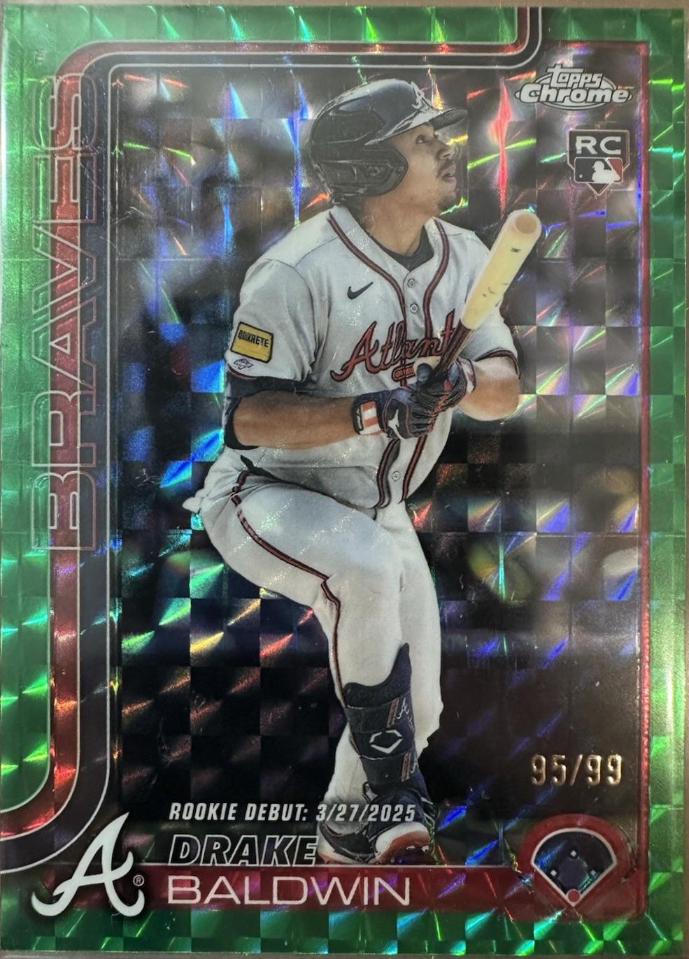 Drake Baldwin [Green Geometric Refractor] #USC88