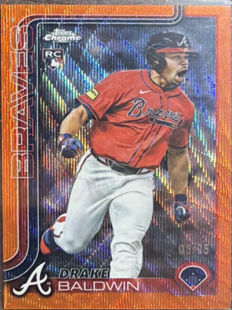 Drake Baldwin [Orange Wave Refractor] #USC96