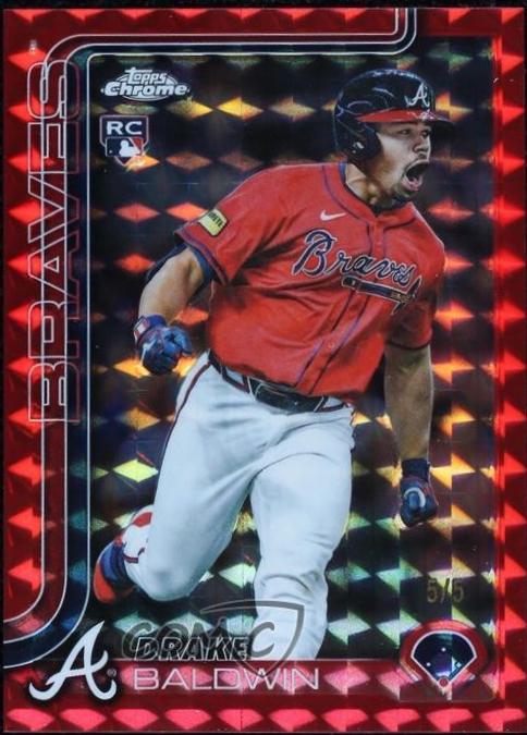 Drake Baldwin [Red Geometric Refractor] #USC96