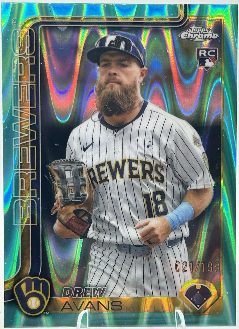 Drew Avans [Aqua RayWave Refractor] #USC47