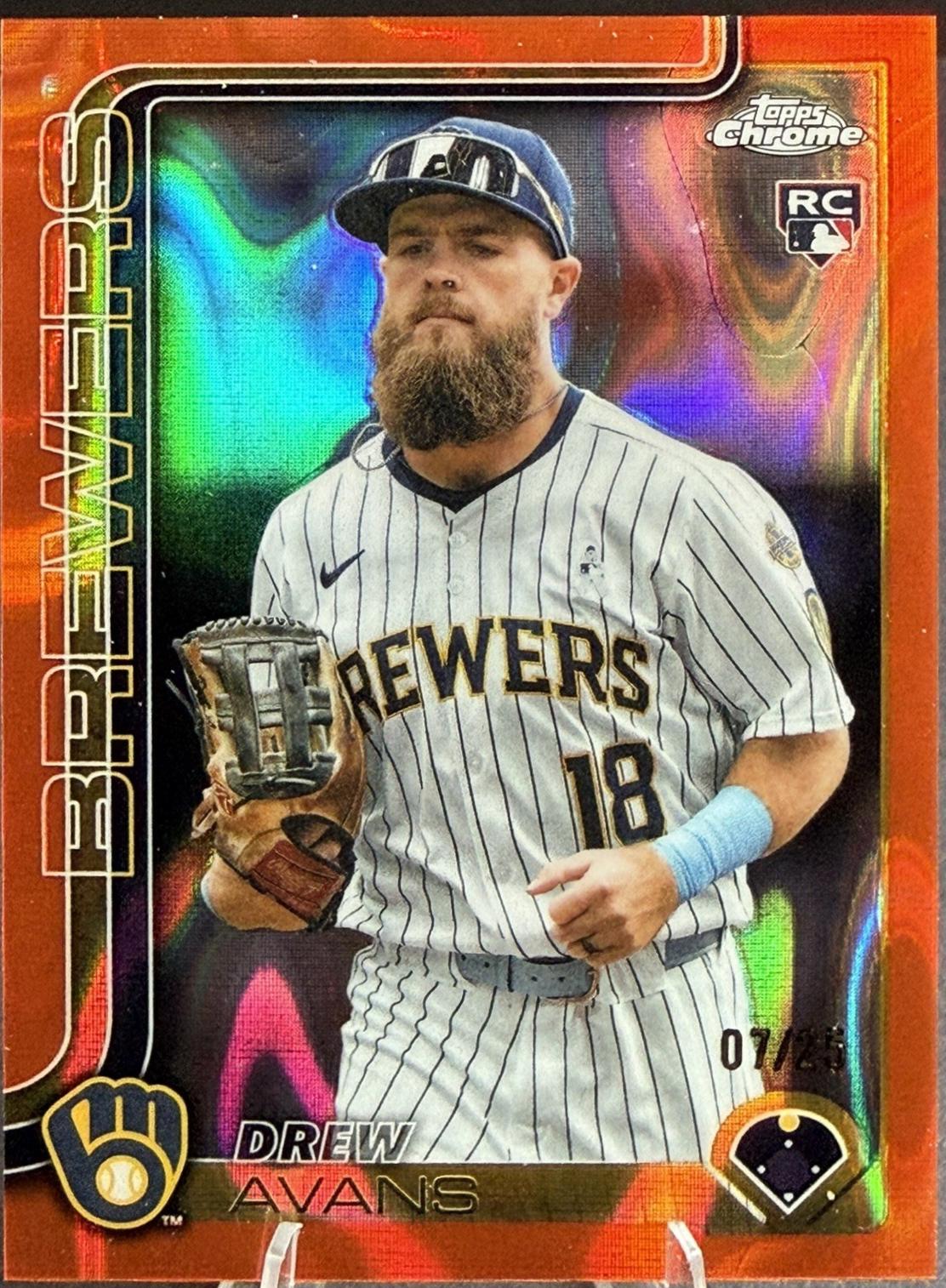 Drew Avans [Orange Lava Refractor] #USC47